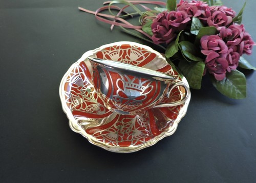 Tazza piattino porcellana - in,
